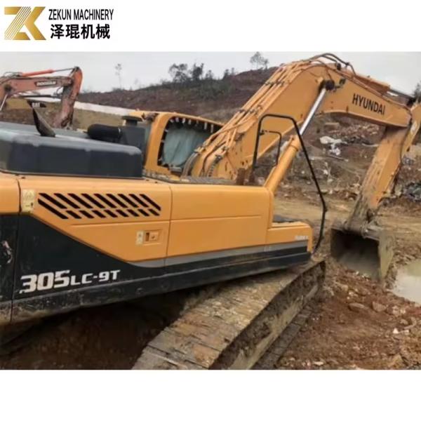 Used Hyundai R305LC Excavator 30T with Hydraulic Valve 4000Hrs