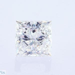 China 1-1.99ct Princess Cut IGI Certified Lab Created Synthetic CVD Diamond Factory Direct Sale on sale