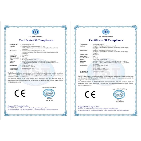 2 Eye Blinder COB LED Stage Lighting IP65 2X100W 38 Degree