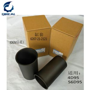 Quality Excavator liner 6207-21-2121M for 6D95 engine for sale