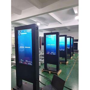 Waterproof IP65 Double Sided Digital Signage Kiosk With Android Windows