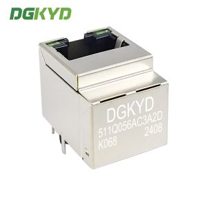 DGKYD511Q056AC3A2DK068 RJ45 180 Degree Direct Insertion With Shielded Shell Full