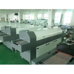 High Thermal Efficiency SMT Reflow Oven , 6 Zones Reflow Soldering Machine