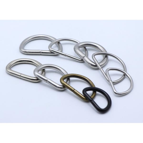 D-Ring Buckle Wire Half-Circle 304 Stainless Steel Metal Buckles For Bags Shoes Belts Small