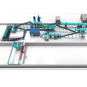 Advanced Chicken Manure Dryer for Organic Fertilizer Production Line
