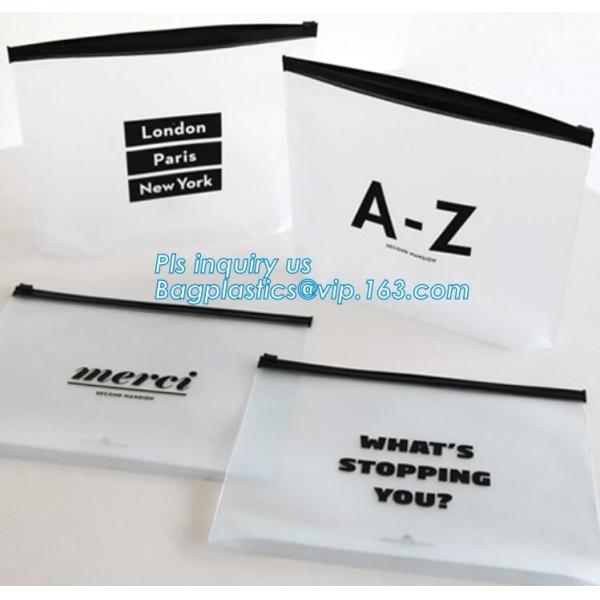 Summer Kit Frosted k Bag Slider Zipper Bag, underware packing PE material slider