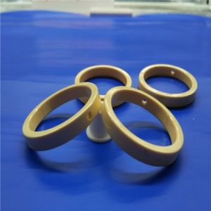 99.7% High Temperature Alumina 80 HRA Ceramic Insulation Ring