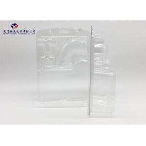 Clear Folded Plastic Retail Packaging Boxes For Shower Sprinkler 16.7X7X24.6cm