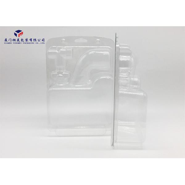 Clear Folded Plastic Retail Packaging Boxes For Shower Sprinkler 16.7X7X24.6cm