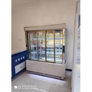1.2m Cheese Cake Display Fridge Air Cooling System