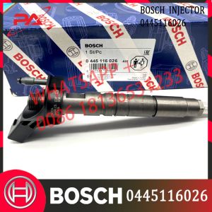 China Genuine Injector 0445116025 0986435404 Common Rail Fuel Injector For Mercedes on sale