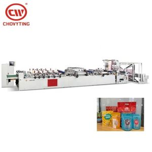 China BOPP PE PET Aluminium Lamination Pouch Making Machine on sale
