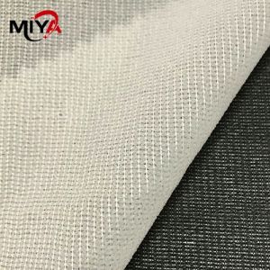 Polyester Knitted Woven Fusing Interlining Shrink Resistant For Clothing