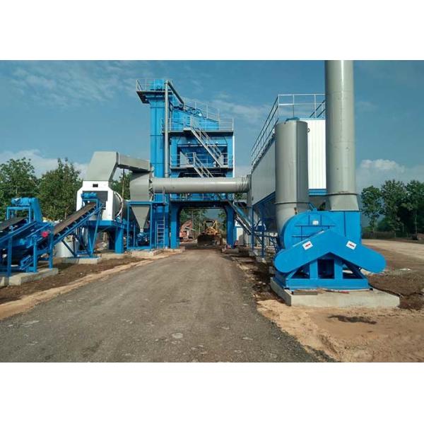 Professional 180TPH Asphalt Batching Plant Modular Design 12 Months Warranty