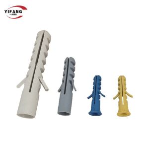 Wall Plug Hammer 75mm Plastic Expansion Anchor With Screw