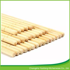 Personalized Round Bamboo Chopsticks 21cm Disposable Full Opp Packing