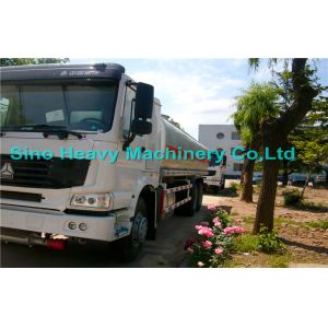 25000L Oil Tanker Trailer 8X4 , HOWO Water Tanker Truck 30000liters 25000liters