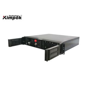 250km COFDM Digital Wireless Video Transmitter With AES Encryption 80 Watt Power