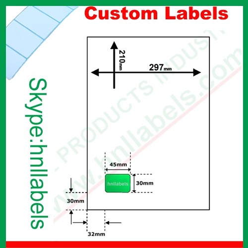 Buy Integrated Labels EU Version Type05 45mm"*30mm" Laser Sheet at wholesale prices