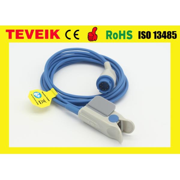 Buy Medical Factory Supplier Biolight A5 Digital Spo2 Sensor, Round 9Pin Medical Grade TPU Spo2 Finger Clip at wholesale prices