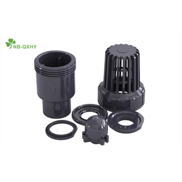 Plumbing Material Plastic PVC Foot Valve for Water Pump with Socket and Threaded