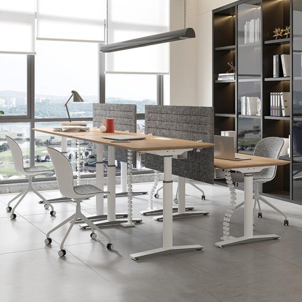 Buy Wholesale Sit And Stand Table Electric Height Adjustable Computer Desk at wholesale prices