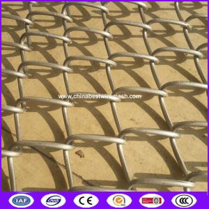 Quality Cheap galvanized 5x5cm chain link fence for airport fencing made in china for sale