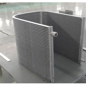 Microchannel Heat Exchanger Anti Leakage 380V Air Conditioning Titanium