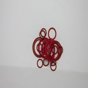 Customer High Temperature Waterproof Silicone O-Ring Red and White Rubber Ring
