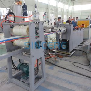 HDPE COD Spiral Protector Pipe Extrusion Lines PE Pipe Extrusion Machine