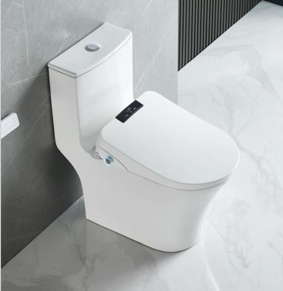 Buy Night Light Smart Flush Toilet Featuring Dual Flush Technology Ideal for Commercial Restroom Applications at wholesale prices