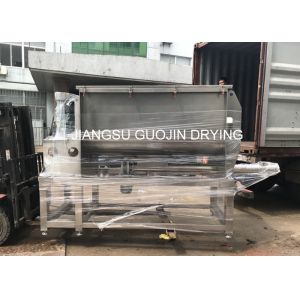 Chemical Powder SS Horizontal Ribbon Mixer 15KW