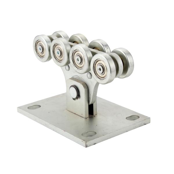 19' 8" Heavy Duty Iron Aluminum Cantilever Gate Track Rails 850KG Load