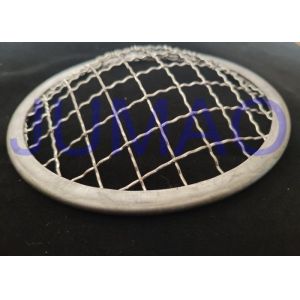 Galvanised Crimped Wire Mesh Filter 45 Mm Mirror Polished Surface For Solid