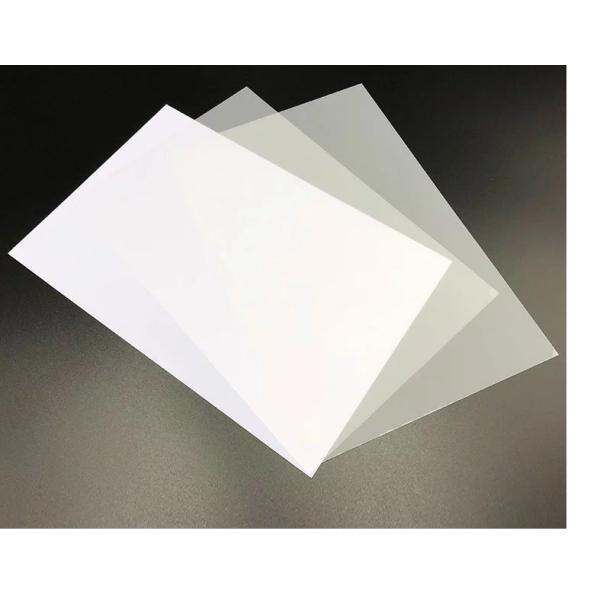 Transparent Inkjet Printing Sheet White Pvc Core Sheet Transparent Inkjet Sheet