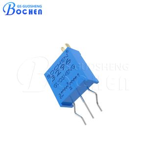 3296W-B 0.5w Adjustable Resistance Bent Pin Cermet Trimmer Potentiometer