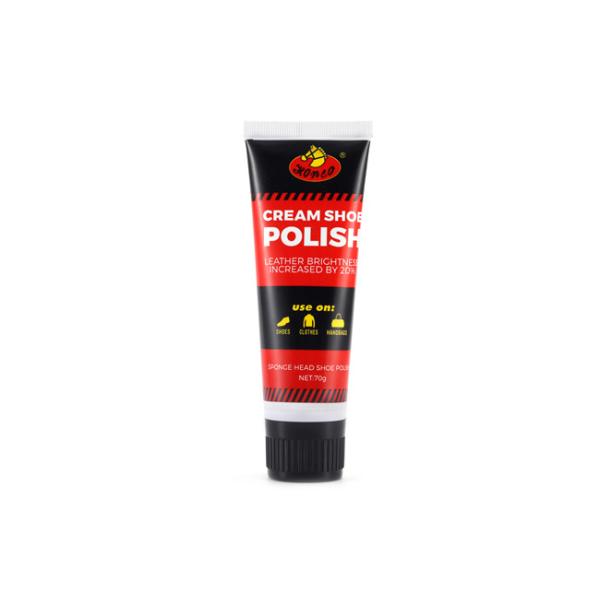 Buy Smooth Cream Black Tube Shoe Polish Nourishes Smooth Leathers Includes A Sponge Applicator OEM at wholesale prices