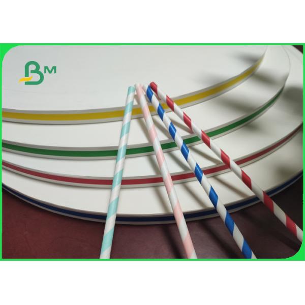 60gsm 120gsm Environmental Food Grade Paper Roll Straw Raw Material For Drinking