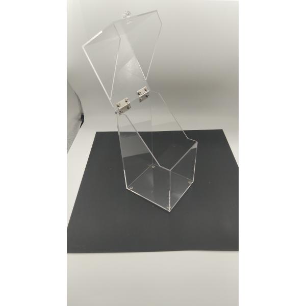 Plexiglass Makeup Brush Display Stand Clear Acrylic Cosmetic Brush Holder