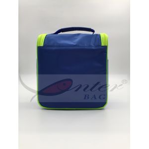 Small Blue 420D Polyester Outdoor Cooler Bag , Freezer Lunch Bag Multi Color