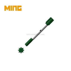 COP1838 Drill Shank Adapter Drill Steel Pipe For Top Hammer 435mm