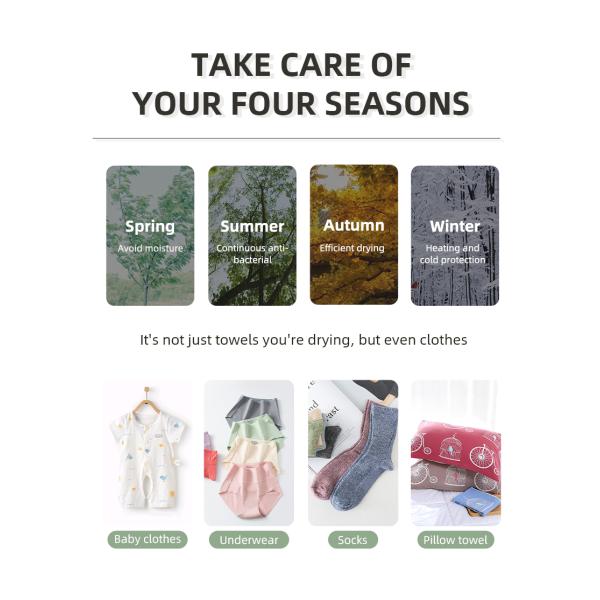 Three-layer Modern Design Steel Bathroom Heated Towel Warmer Rail Electric 1000 400