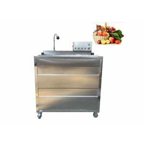 300kg/h Salad Cabbage Vegetable Fruit Washing Machine For Restaurant