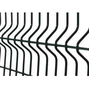 ISO14001 Anti climbing 50*150mm Green V Mesh Fencing