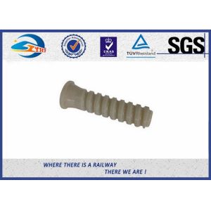 Quality SDU35 HDPE Dowel Plastic And Rubber Part Used In W14 Rail Fastening System for sale