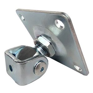 Quality Zinc Plated Steel Adjustable Gate Hinge With Square Fixing Part for sale