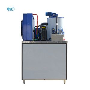 Quality 1.5T Flake Saltwater Flake Ice Machine 1500KG Capacity For Fisheries Industry for sale