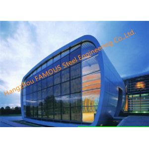 China Uk British Standard Integrated Photovoltaic Glass Facade Building on sale