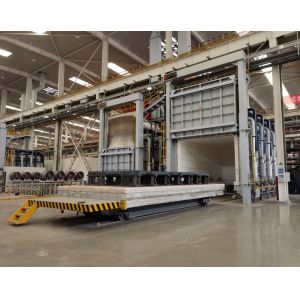 Industrial Bogie Hearth Furnace 1200° C