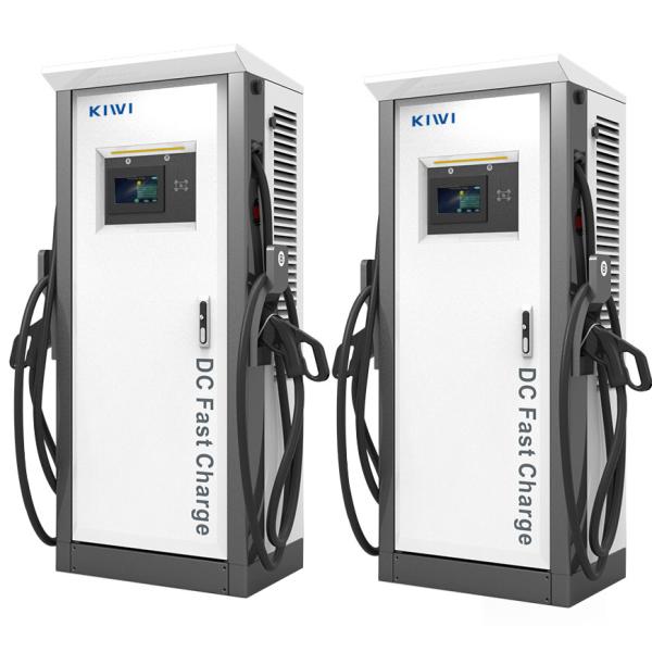 120kw CCS1 CCS2 Car Chademo EV DC Rapid Charging Station with 50Hz±10Hz Grid